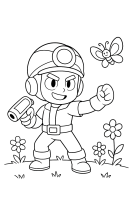 Brawler auf Frühlingswiese