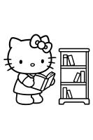 Hello Kitty Äpfel Wiese