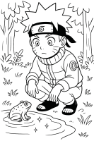 Naruto entdeckt Frosch