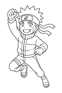 Naruto: The Path to Hokage - Your Coloring Adventure