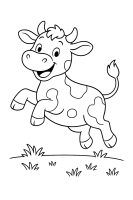 Lieselotte springt fröhlich