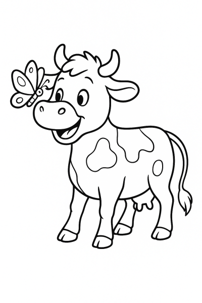 Lieselotte on the Farm: Coloring Fun with Cow & Friends!
