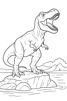 Godzilla mit Flugsaurier Freund