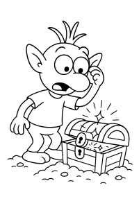 Die Olchis: Grün, frech und bunt zum Ausmalen!