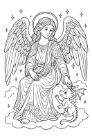 Engel Winterwald Eiskristalle