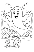 Gespenst mit Zauberstab