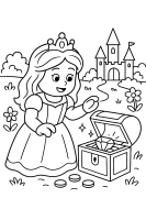 Prinzessin im Märchenwald