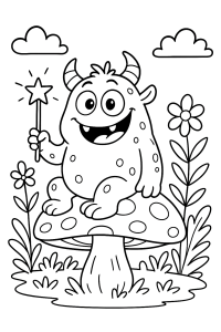 Funny Monster Friends Coloring Fun!