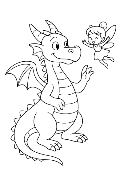 Mighty Dragons: Your Fantasy Coloring Adventure!