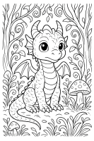 Dragon with Salamander