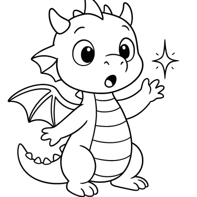 Mein erster Drache: Ein Fantasie-Ausmal-Abenteuer!