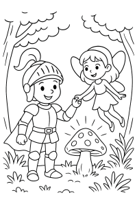 Mein erster Ritter: Tapferes Abenteuer zum Ausmalen