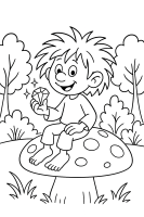 Pumuckl Pilz Zauberwald
