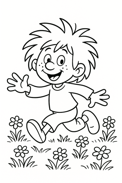 Pumuckl: Kobold-Spaß zum Ausmalen!