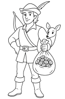 Robin Hood with Gold