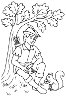 Robin Hood under Oak