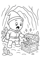 Schatzsuche in Höhle