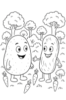 Gemüsewald Erkundung