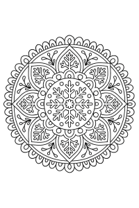 Mandala-Magie: Formen & Muster zum Ausmalen