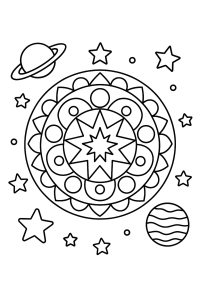 Mein erstes Formen-Mandala: Farben & Muster entdecken