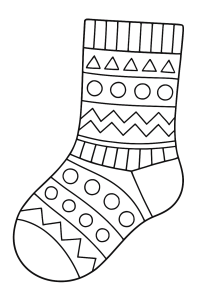 Socken-Spaß: Formen & Muster entdecken