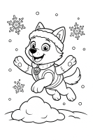 Everest jongliert Schneebälle