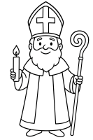 Nicholas with Candle