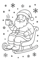 Weihnachtsmann mit Glocke