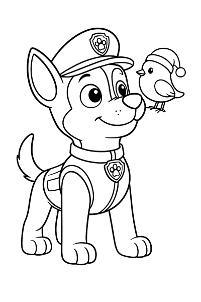 PAW Patrol Christmas: Festive Coloring Fun!