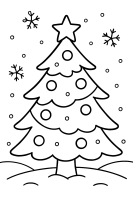 Weihnachtsbaum mit Geschenken