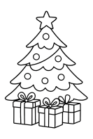 Klassischer Weihnachtsbaum