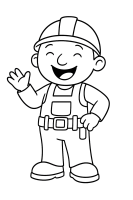 Bob with sun and hill