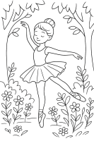 Ballerina Feenwald Blumen