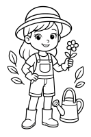 Polly Pocket Gärtnerin