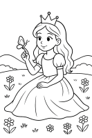 Blumenwiese Schmetterling