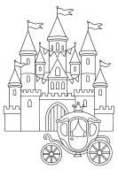 Festive Castle Carriage