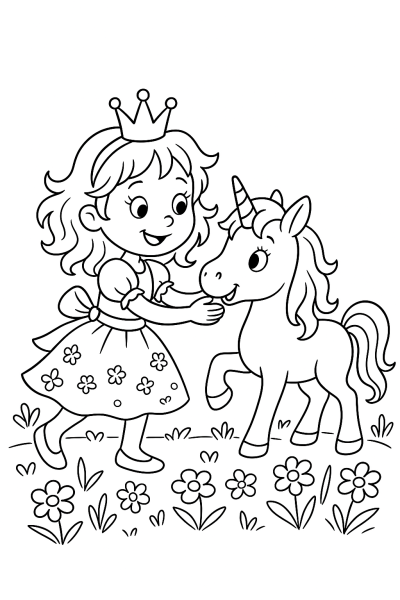 Princess Lillifee: My Magical Coloring Page