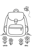 Backpack Letters Numbers