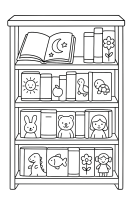 Magisches Bücherregal