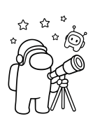 Mit Teleskop und Roboter