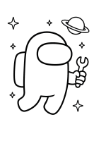 Crewmitglied mit Schraubenschlüssel