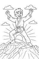 Cobra Kai Mountain Peak Victory