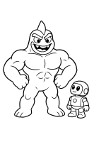 Goo Jit Zu Stadt Mond