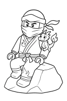 Kai mit Feuerdrachen