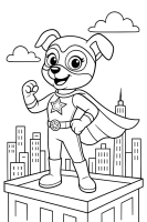 Liberty auf Wolkenkratzer