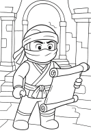 Schriftrolle im Tempel