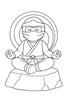 Lloyd meditierend Energie