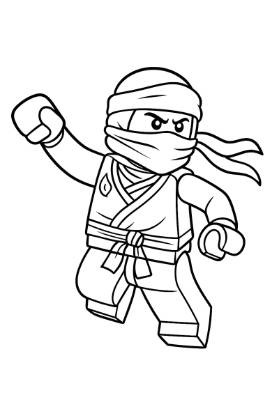 Ninjago Superheroes: Free Coloring Fun for Little Masters!