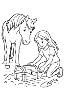 Blumenkette Cowboyhut