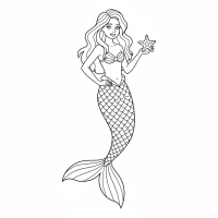 Meerjungfrau Korallenriff